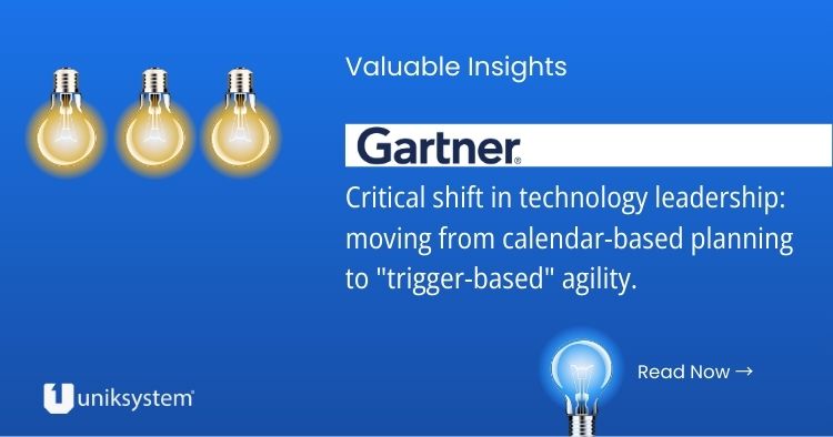 Gartner - trigger-based agility