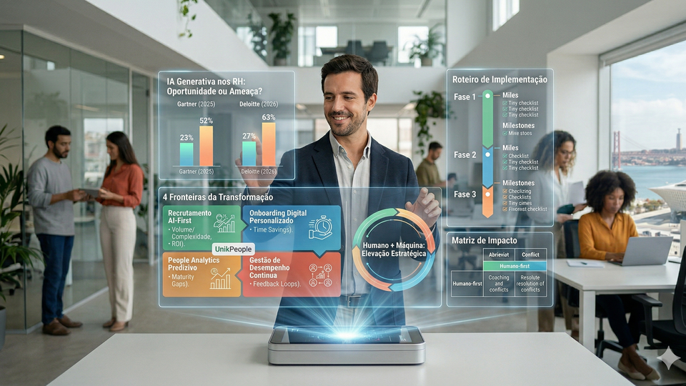 UnikPeople AI platform enabling generative AI in HR with digital onboarding people analytics and employee self-service portal