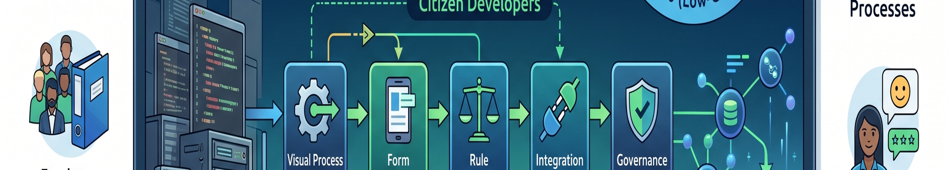 Low-code BPM platform enabling business teams to automate processes without depending on IT with visual workflow design in 2026