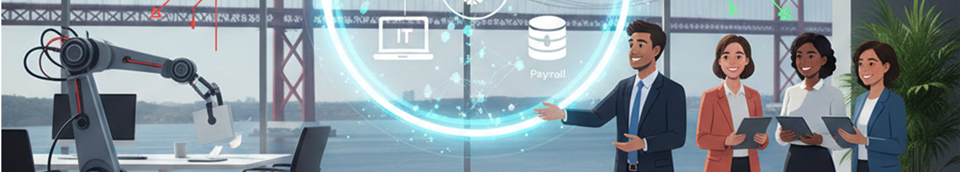 Onboarding digital de RH em Portugal — orquestração agêntica e automação inteligente