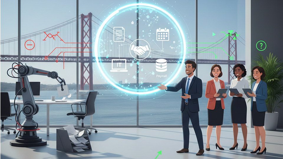 Digital HR onboarding with human touch and artificial intelligence