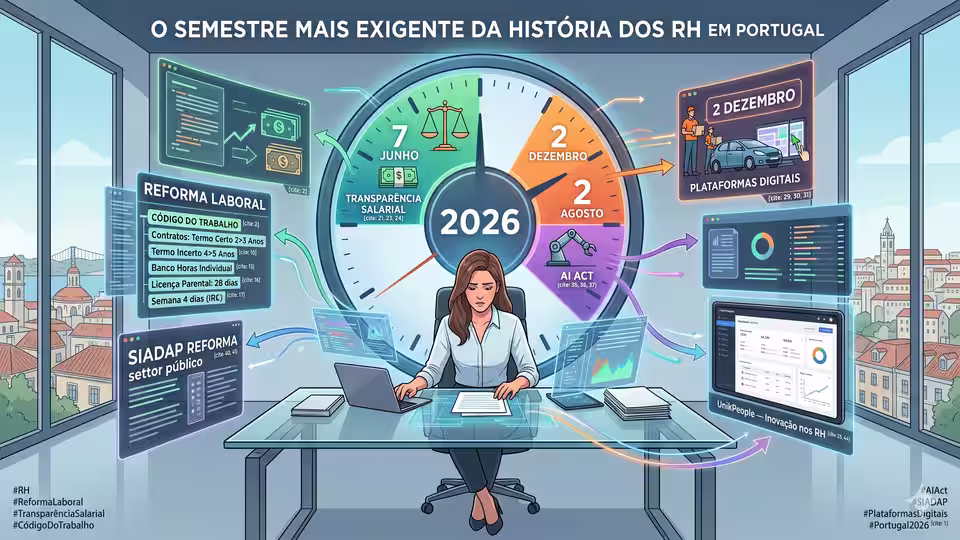 HR labour reform Portugal 2026 four regulatory transformations compliance checklist