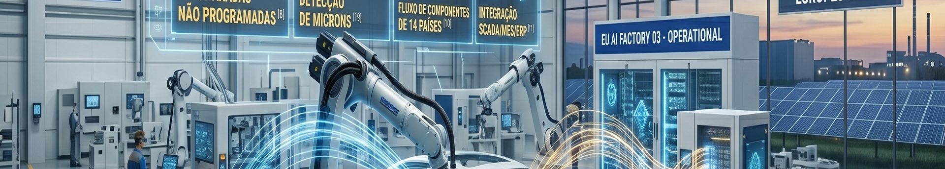 European manufacturing AI factory automation industrial intelligence process optimisation